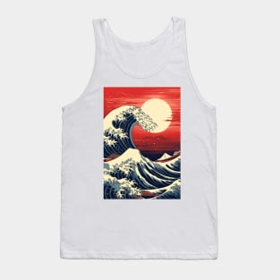 The Asian Wave Tank Top